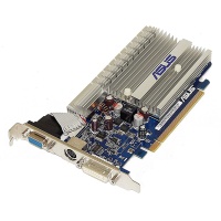Grafische kaart nVidia GeForce 7500LE 64MB DDR2 PCI-E 16x 1.1 DVI VGA S-VIDEO G72 ASUS